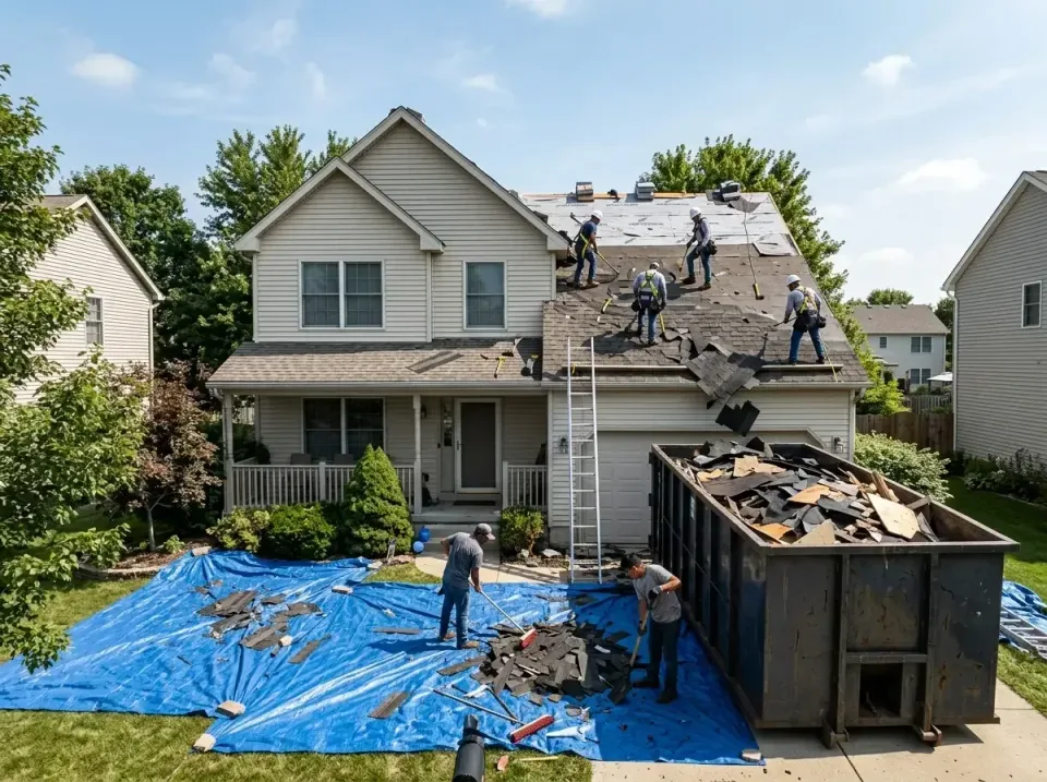 roof-replacement-debris-remova-004 — frequently asked questions, Cheapest Dumpster Rentals in Lyford, TX